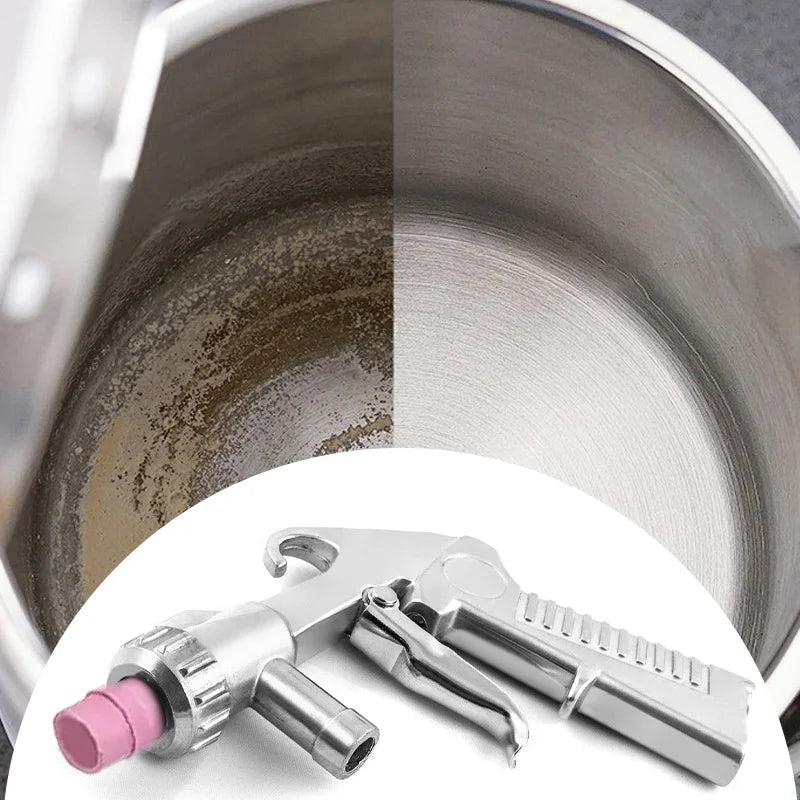 Multipurpose Sand Blaster Gun with 4 PCS Ceramic Nozzles