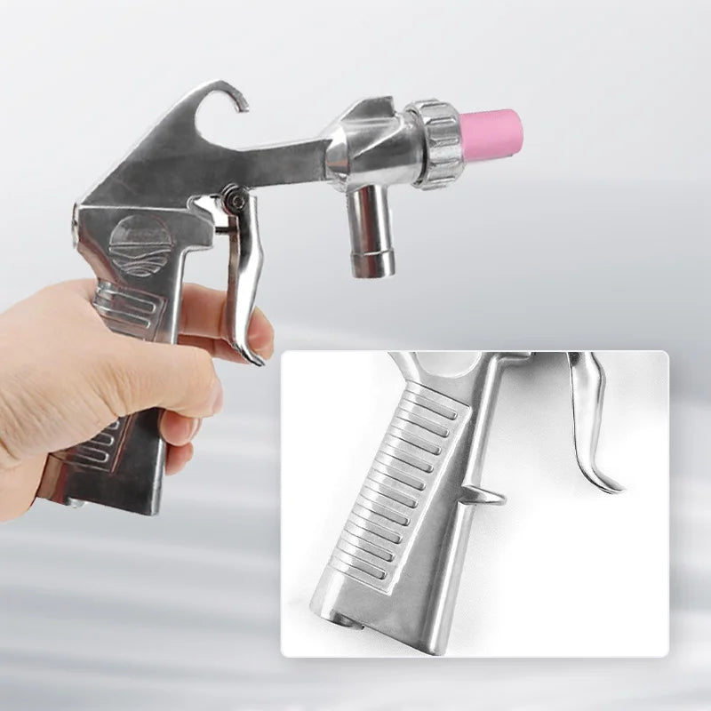 Multipurpose Sand Blaster Gun with 4 PCS Ceramic Nozzles